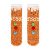 Calzini non -slip - corrisponde! - Gingerbread- Adult