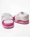 Chaussures de maison unisexes roses SMILES