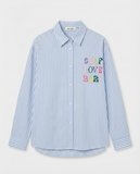 Chemise Self Love I Bleu