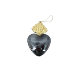 Cœur disco Ex-voto noir