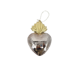 Cœur disco Ex-voto rose