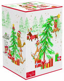 Coffret 1 Mug Geant En Porcelaine Fine 60 Cl Christmas gang