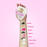 Coffret Cadeau 7 Jours Ours en Peluche & Trousse de Toilette en Peluche