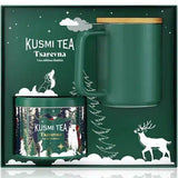 Coffret Tsarevna I Coffret thé noir de Noël, mug infuseur