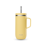 Cold cup isotherme inox avec anse - matt - citron - 600ml