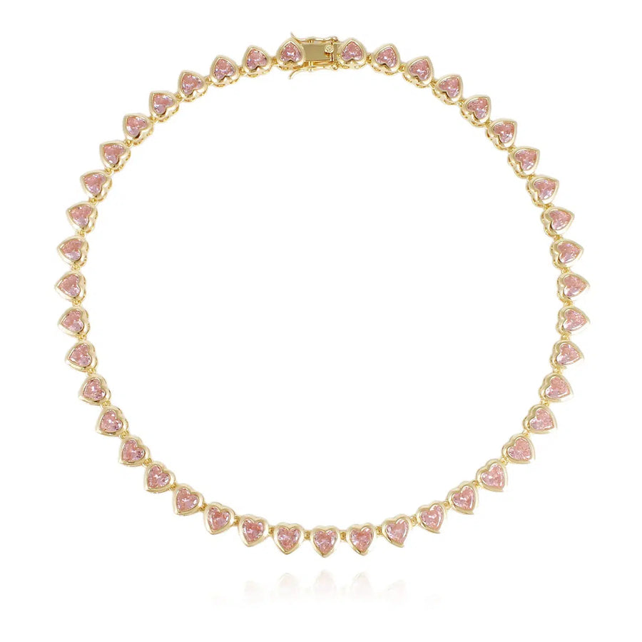 Collier Paloma Zircon ROSE