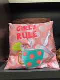 I Girls Rules Cushion