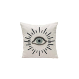 Coussin Influence œil bleu 40x40cm