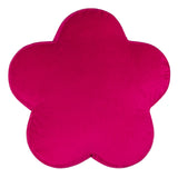 Coussin réversible Flower Velvet Hot Pink: Rose Chaud / 45 x 45 cm