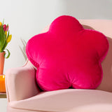 Coussin réversible Flower Velvet Hot Pink: Rose Chaud / 45 x 45 cm