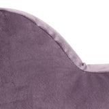 Coussin réversible Flower Velvet Lilas: Lilas / 45 x 45 cm