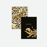 Duo de carnets de poche - Leopard