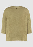 ELENA KNIT - Olive gray