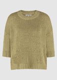 ELENA KNIT - Olive gray