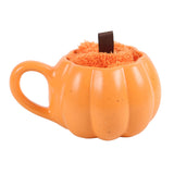 Ensemble de mugs et chaussettes en forme de citrouille d'automne et d'automne