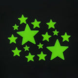 Self-Adhesive Phosphorescent Stars - Super Stars