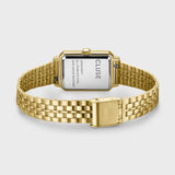 Fluette Watch Steel, Sand Texture Gold, Gold Colour