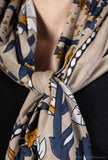 Foulard Line I Beige