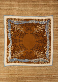 Foulard TANAISIE Leo ocre