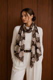 Foulard Valence I Café