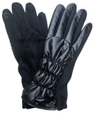 Gants matelassé I Noir