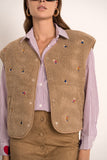 Gilet Bloom I Taupe