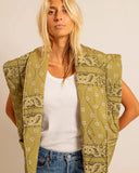 Gilet Brooklyn Bandana olive