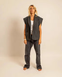 Brooklyn Veronika Loubry Anthracite Vest