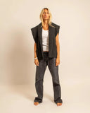 Brooklyn Veronika Loubry Black Vest