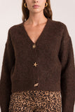 Mia Vest - Brown