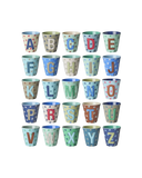 Melamine I alphabet cup (Star)