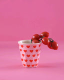 Melamine cup - Sweet hearts