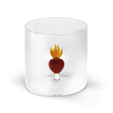 Glass cup I Sacred heart