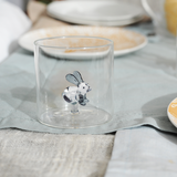 Glass tumbler I Rabbit