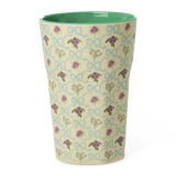 Gobelet haut - Crème - Bow and Bouquet Print