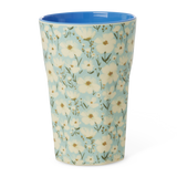 Tall Tumbler - Mint - Summer Bloom Print