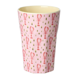 Gobelet haut - Rose - Pink Lobster Print