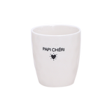 Gobelet message papi chéri D7,3 H8,2cm