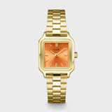 Graceful Petite Watch Steel, Apricot, Gold Color 