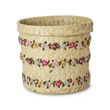 Grand Raphia Panier de rangement - Naturel