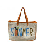 Large SUMMER tote bag