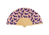 Hand fan 'Wiener Dogs'