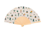 Hand fan 'Yoga'