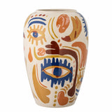 Horus Vase, Orange, Steinzeug