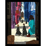 Impression murale Harry Potter Looking Forward (Diagon Alley): Impression encadrée 30 x 40 cm