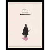 Impression murale Harry Potter Looking Forward (Harry Alone): Impression encadrée 30 x 40 cm