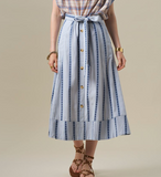 Anycia suknja - plave ogrebotine