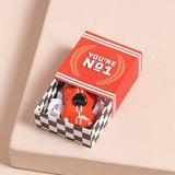 Jeton en céramique Tiny Matchbox: Pingouin