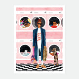 Jour de lessive - Affiche: Taille moyenne : 29,7 x 39,7 cm