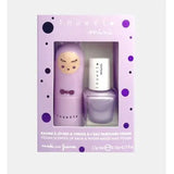 KIDS I Lip Balm & Water-Based Varnish Duo Set - Mauve 